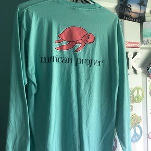 ‘MERICAN PROPER LONG SLEEVE - SIZE LARGE